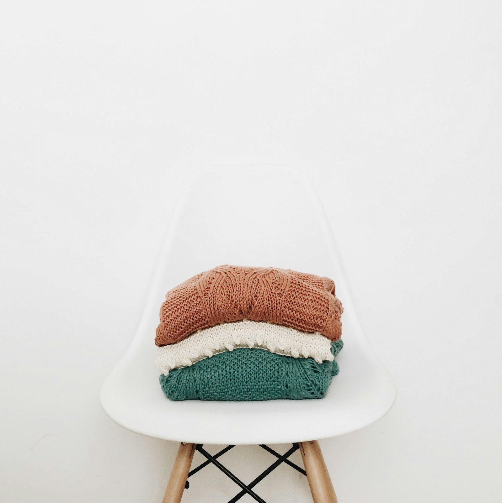 Neatly folded laundry ready for delivery from a local, family-owned service